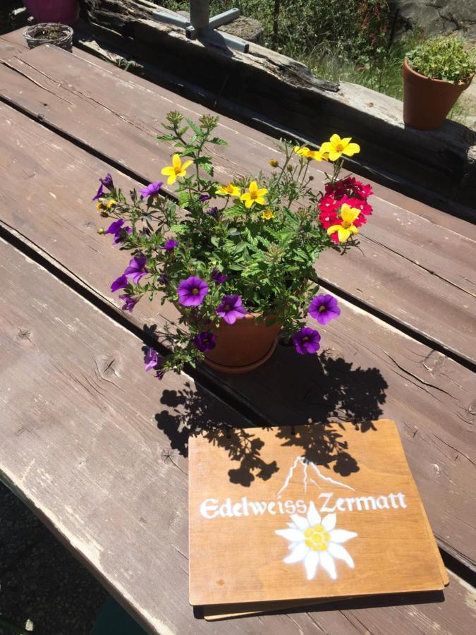 Edelweiss Mountain Guest House - 1 Hour Hike Up From Zermatt Station - On Hiking Trail - No Transport ภายนอก รูปภาพ